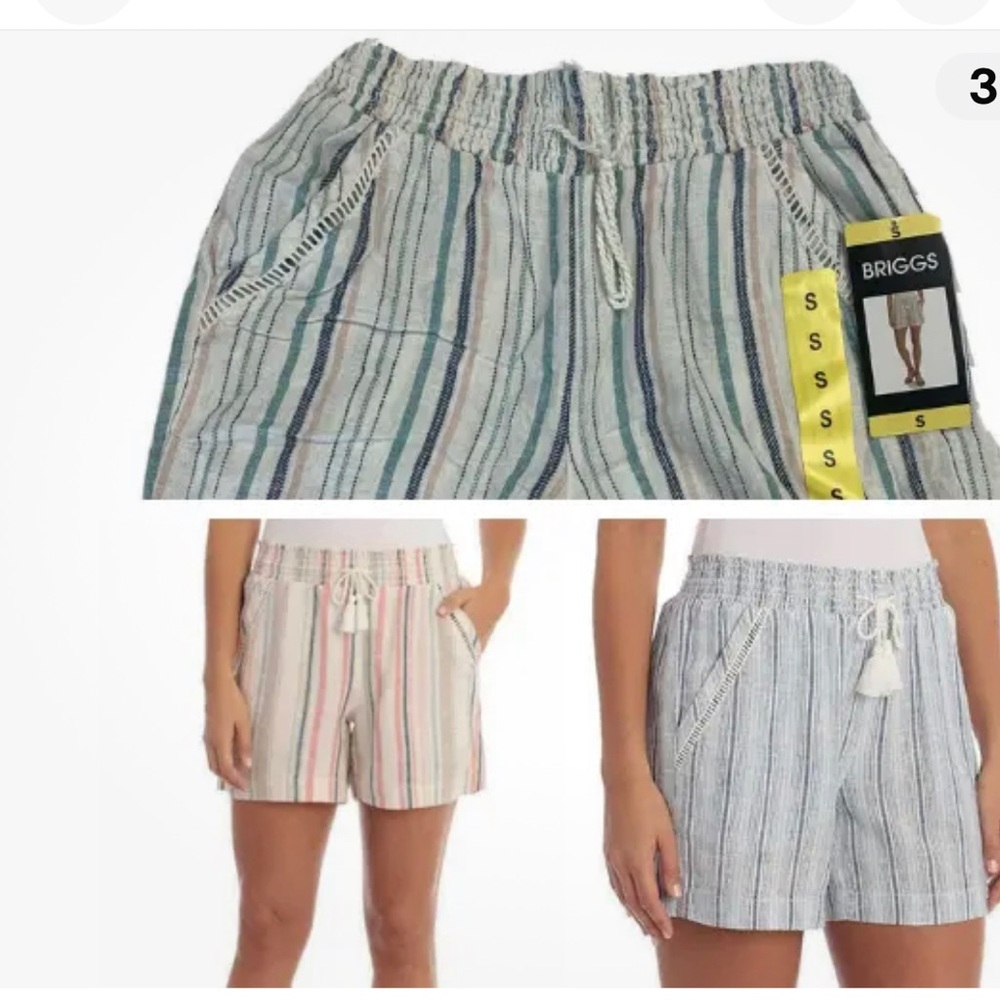 Briggs‎ Ladies’ Linen Blend Short - Picture 10 of 12